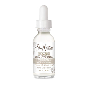 SheaMoisture serum front packaging showing bottle and label for clear identification and trust