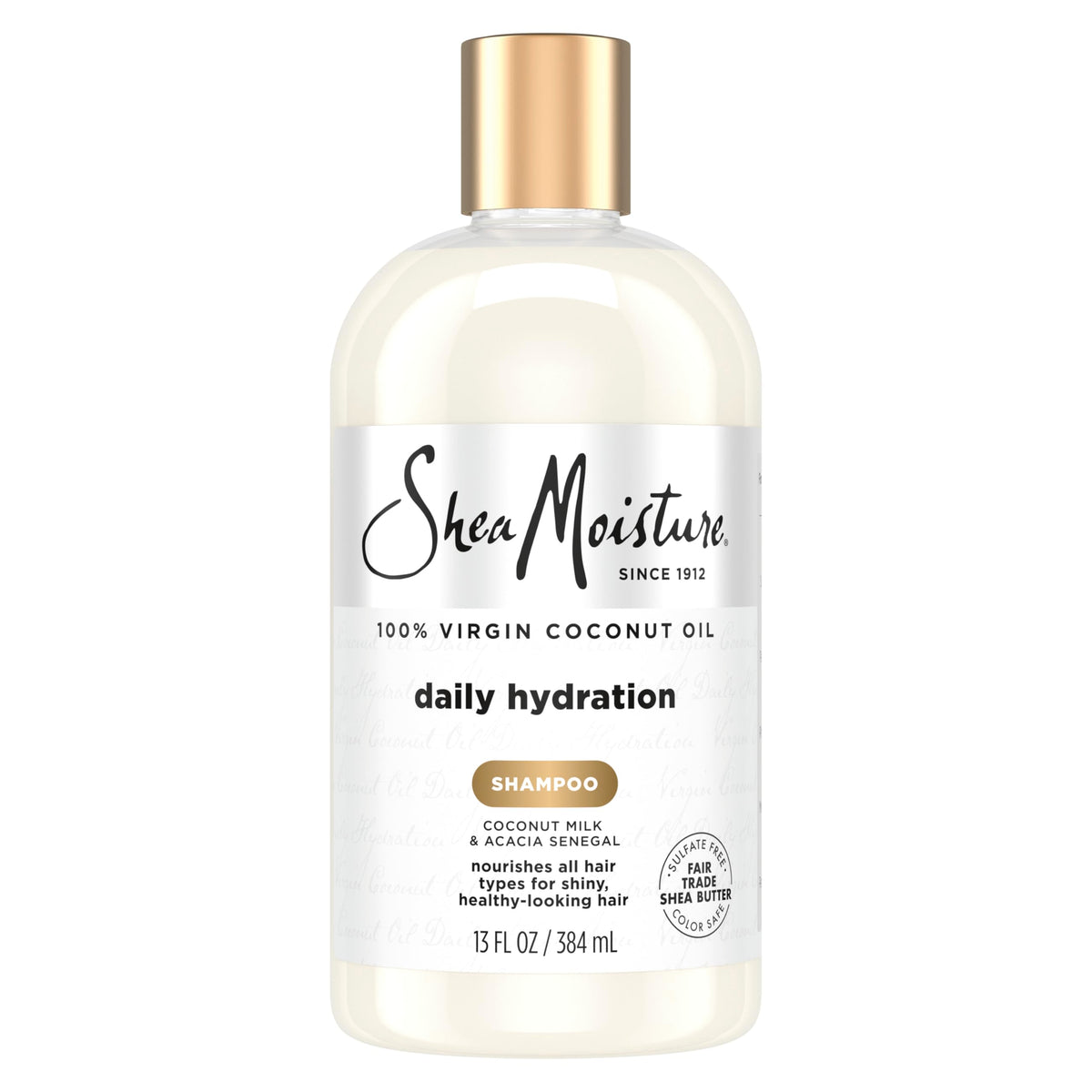 Shea Moisture bottle front packaging showing product name and size