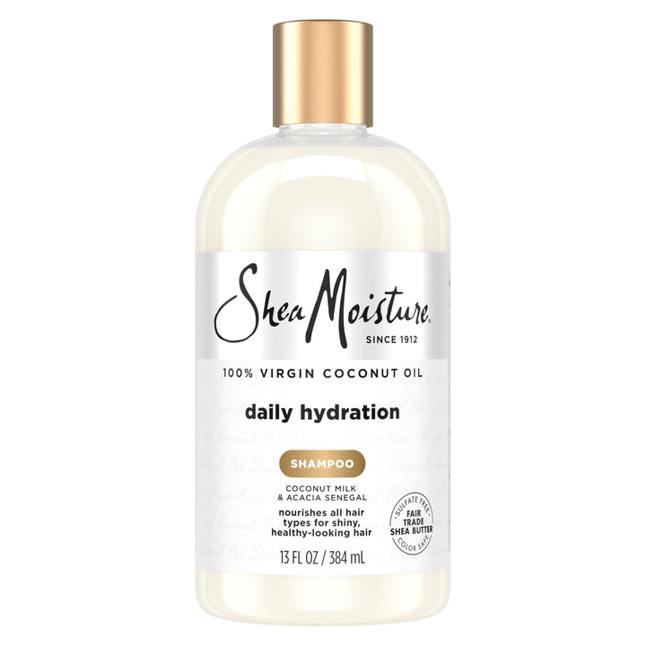Shea Moisture bottle front packaging showing product name and size