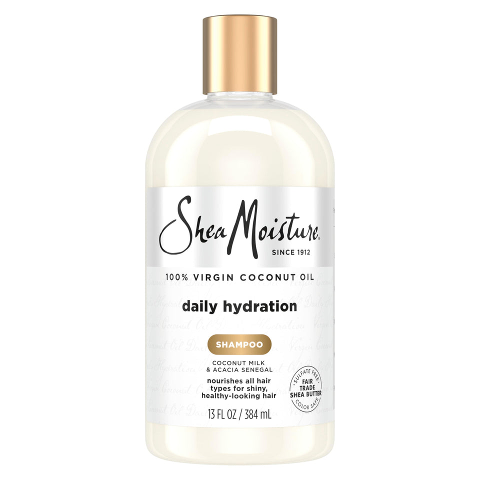 Shea Moisture bottle front packaging showing product name and size