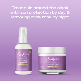 SheaMoisture applied under foundation demonstrating smooth layering benefit