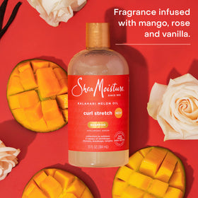 SheaMoisture creamy lather texture demonstrating gentle hydration