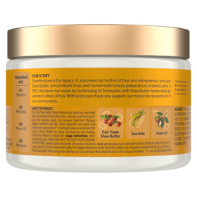 SheaMoisture close-up texture showing thick creamy masque for deep hydration