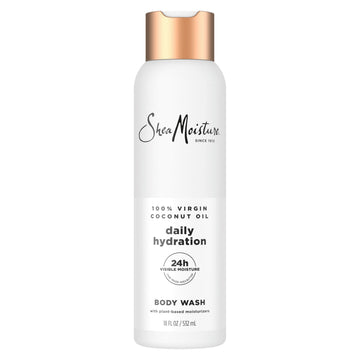 SheaMoisture front bottle view showing brand and hydrating benefits