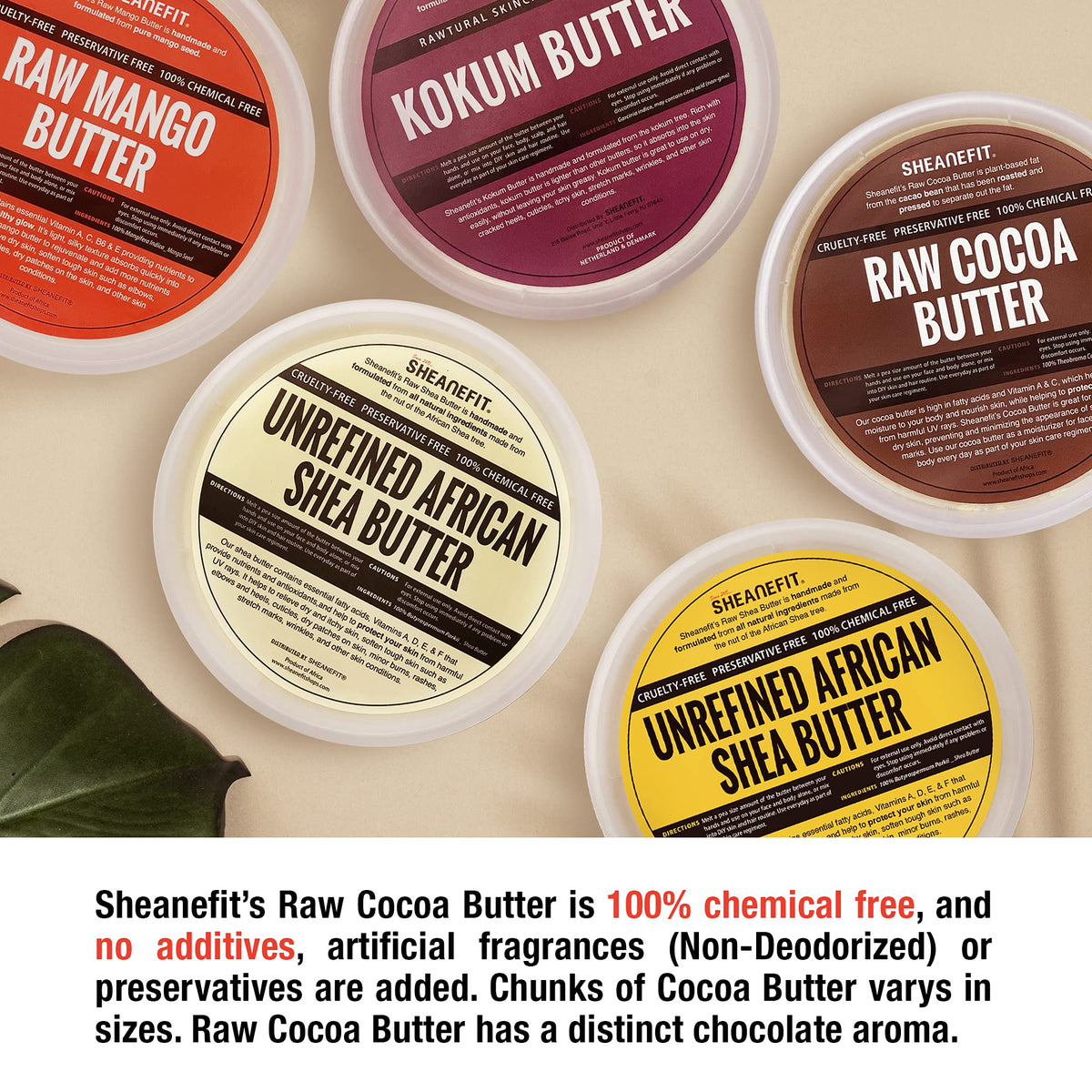 Sheanefit cocoa butter being blended into DIY cream for richer moisture