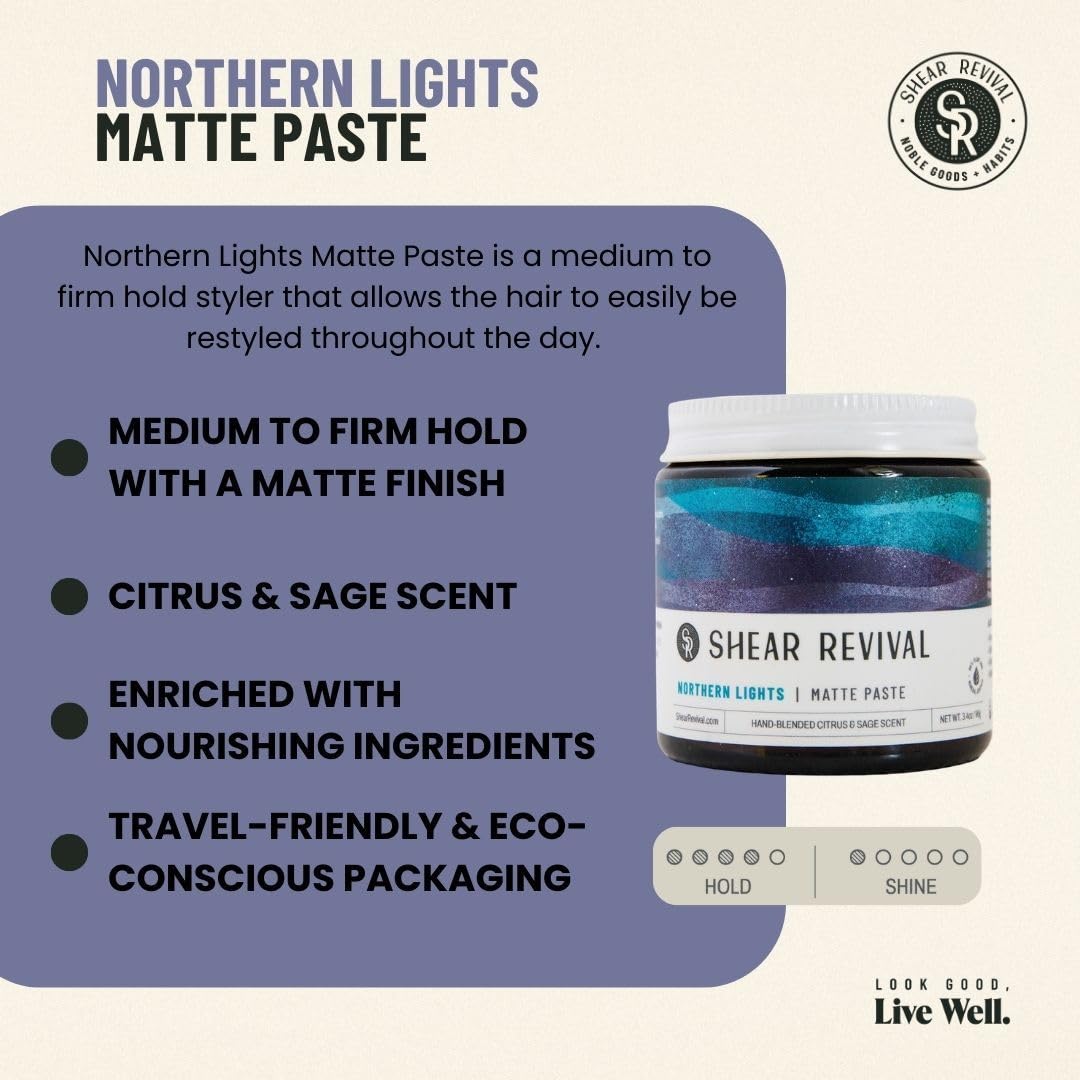 Shear Revival close-up paste texture highlighting matte grip and pliability