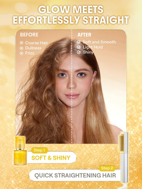 SHEGLAM oil texture on hands demonstrating lightweight, non-greasy absorption