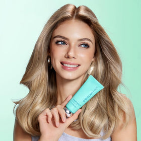 SHEGLAM inside travel bag illustrating portable, on-the-go freshness