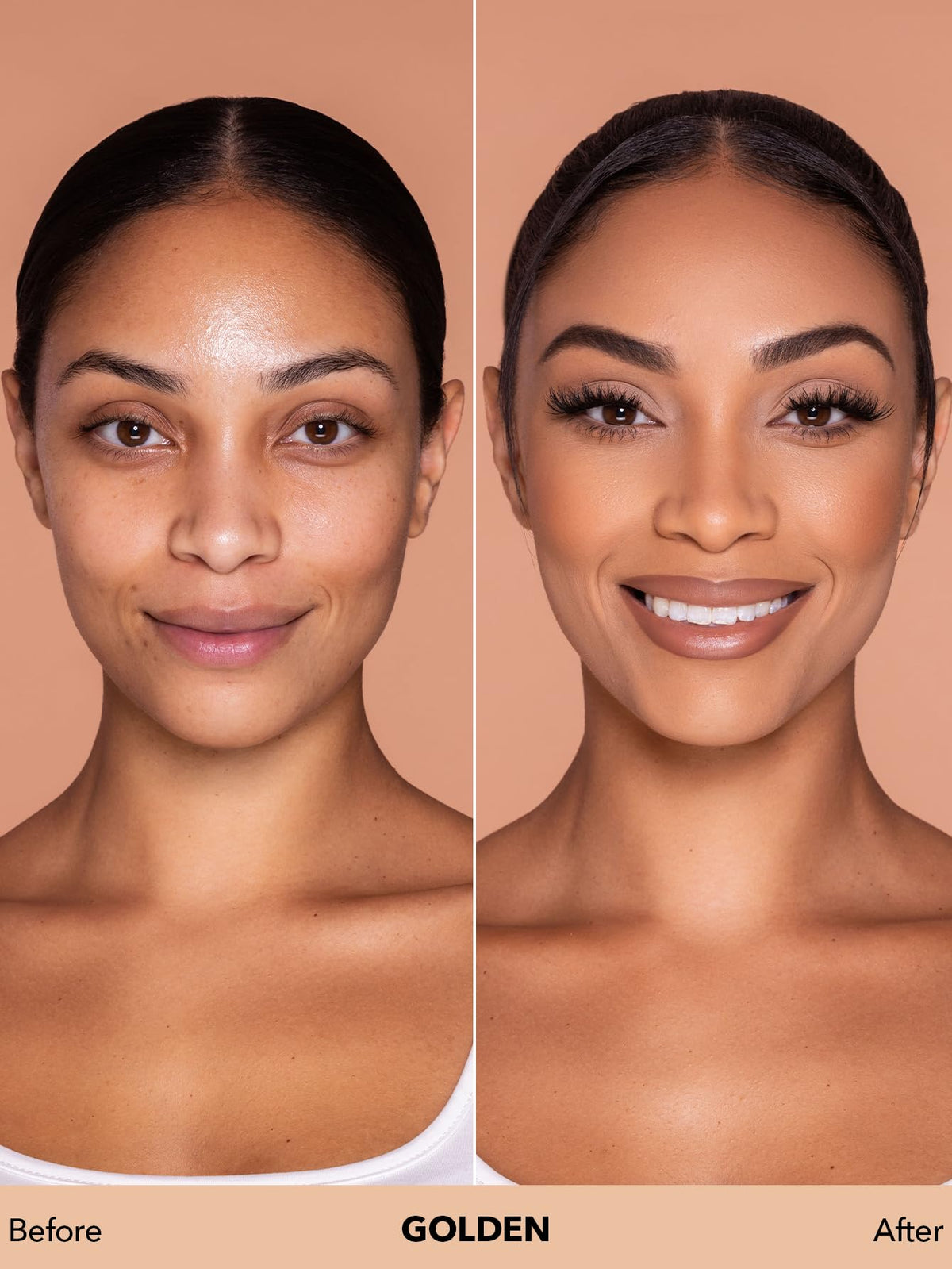 SHEGLAM texture swatch demonstrating smooth blendability and coverage