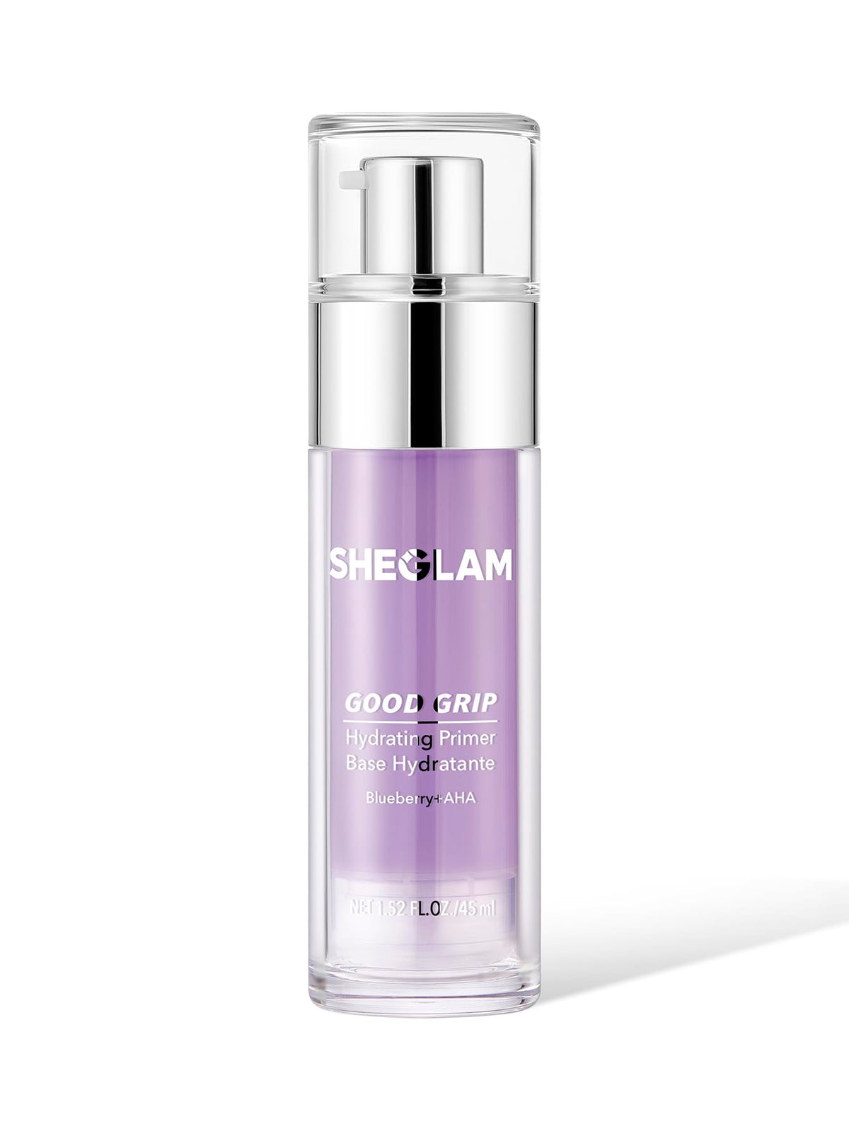 SHEGLAM Good Grip front jar showing compact hydrating primer package and brand