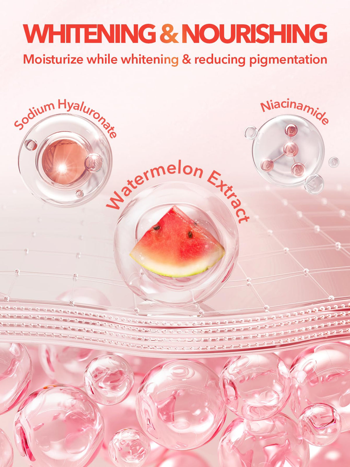 SHEGLAM texture pump close-up revealing lightweight gel consistency and fast absorption benefit