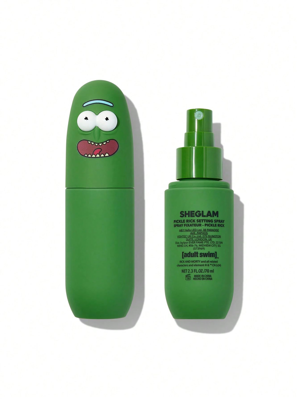 SHEGLAM bottle front packaging showing brand and product for immediate recognition