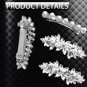 SHEHARUHI side view showing pearl accents for a classic, elegant touch