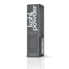 Sheida powder eyeliner texture close-up highlighting smooth, buildable powder