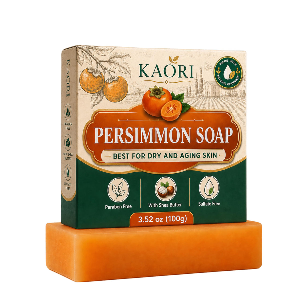 shekys KAORI front packaging showing clean design and product name for quick identification