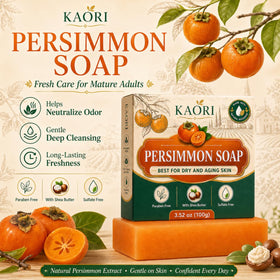 shekys KAORI close-up of soap texture highlighting smooth surface and gentle formulation