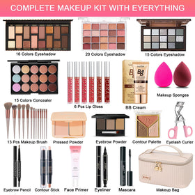 SHELAKIN close-up of pink eyeshadow palette showcasing pigmented shades for versatile looks