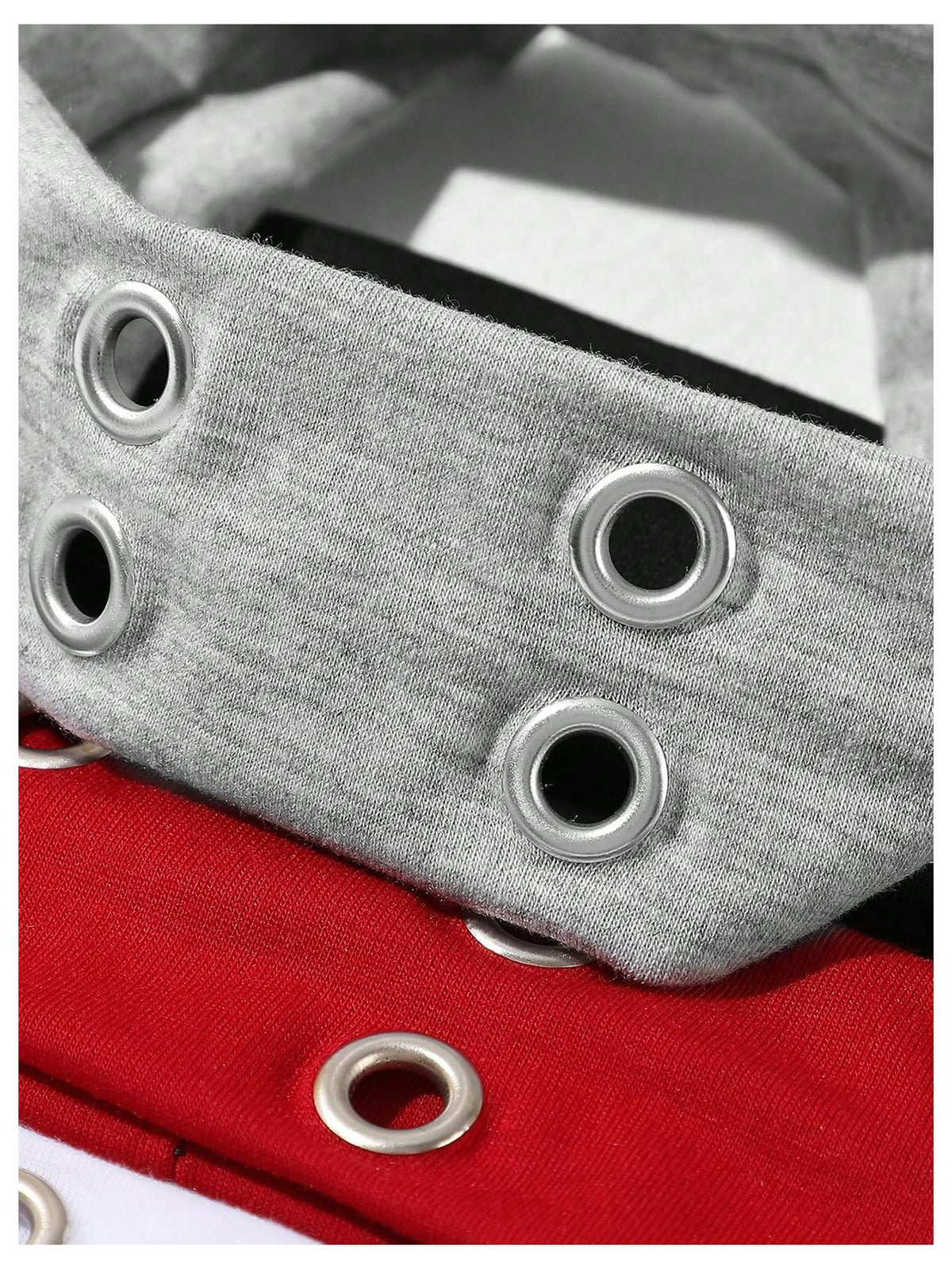 SHENHE close-up of metal grommet eyelet highlighting durable detail