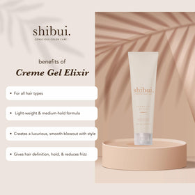 SHIBUI texture closeup revealing creamy gel consistency for easy spread