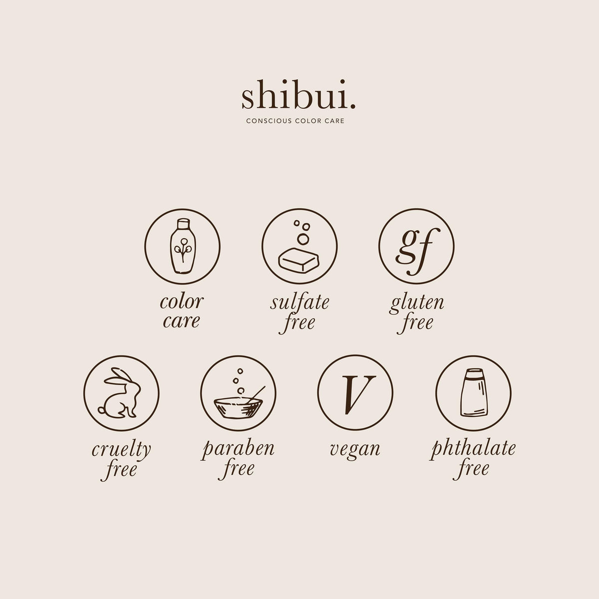 SHIBUI label close-up highlighting rose water saké and Core 4 ingredients