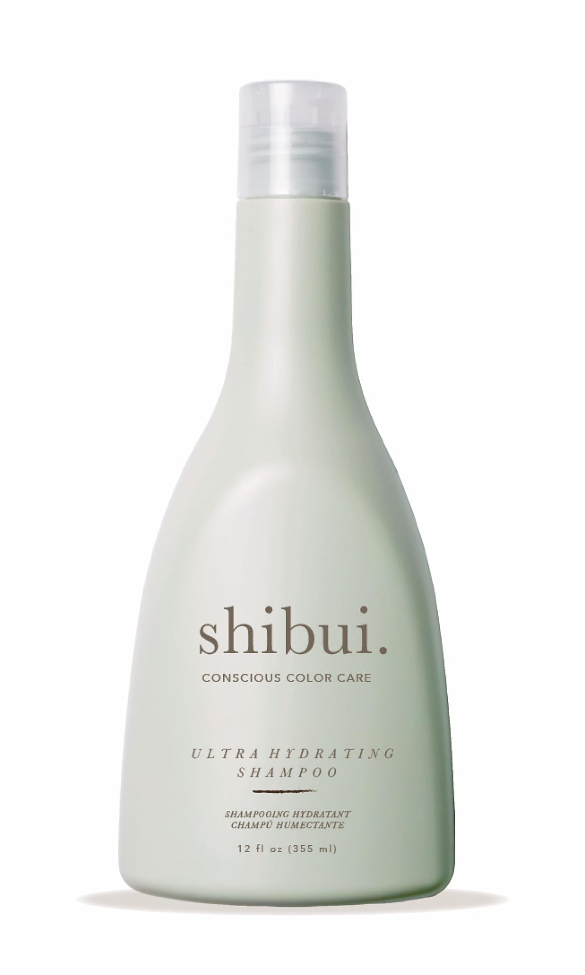 SHIBUI front bottle showing branding and packaging benefits