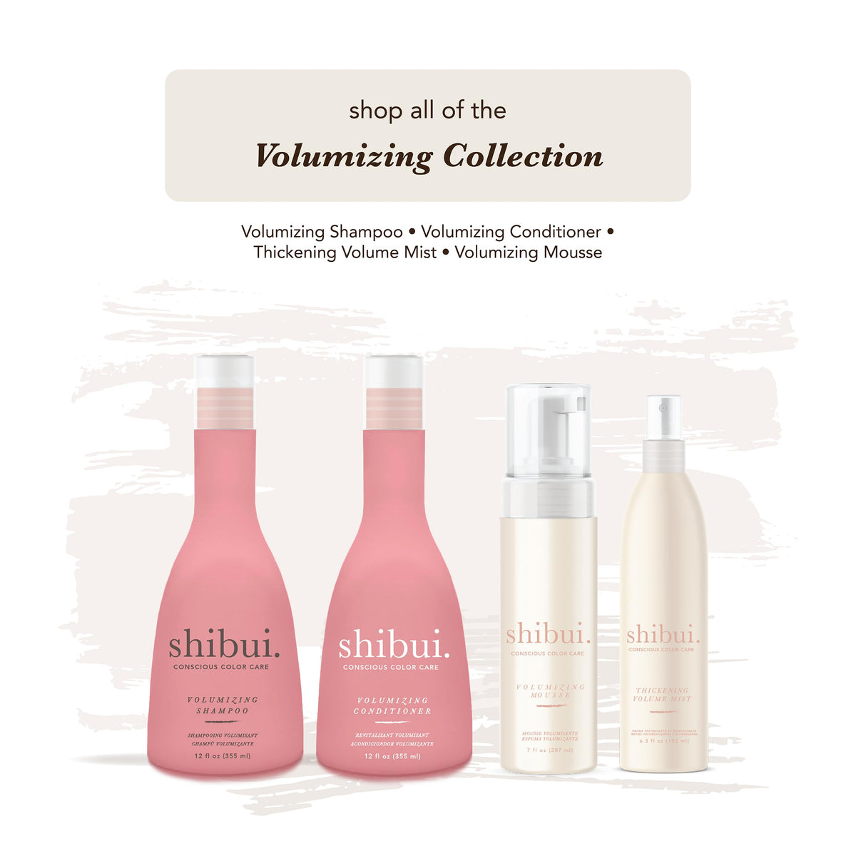 Spirulina and cucumber near Shibui bottle signaling natural ingredient benefits