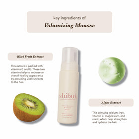 SHIBUI application in hair demonstrating easy distribution and lift