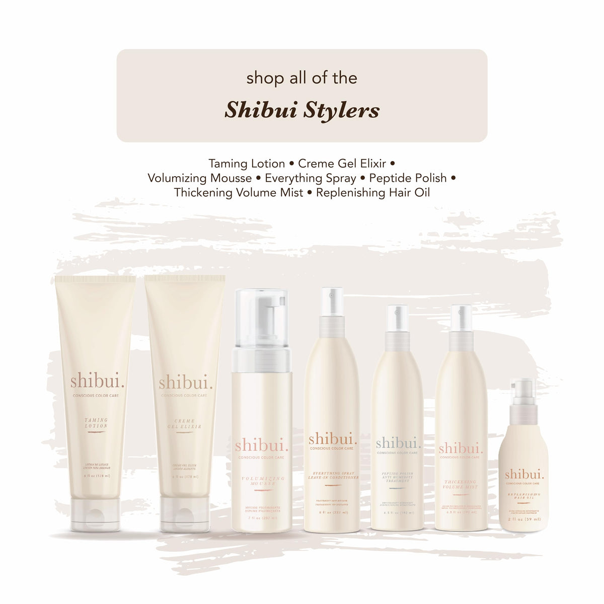 SHIBUI lifestyle on bathroom vanity suggesting clean-beauty routine