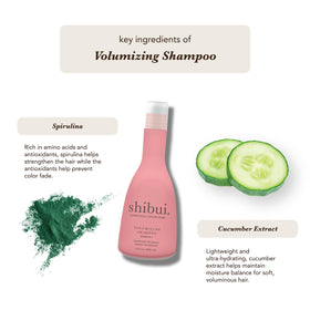 Foamy lather from Shibui shampoo demonstrating lightweight cleansing