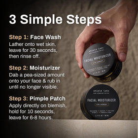 Shield pimple patches sheet detail highlighting hydrocolloid patches that reduce spots