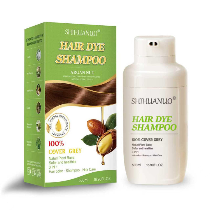 SHIHUANUO front bottle showing dark brown label and 500ml volume for easy identification