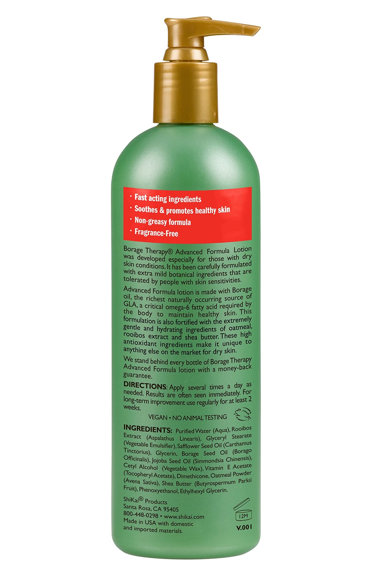 ShiKai bottle on bathroom counter styled for daily skincare routine