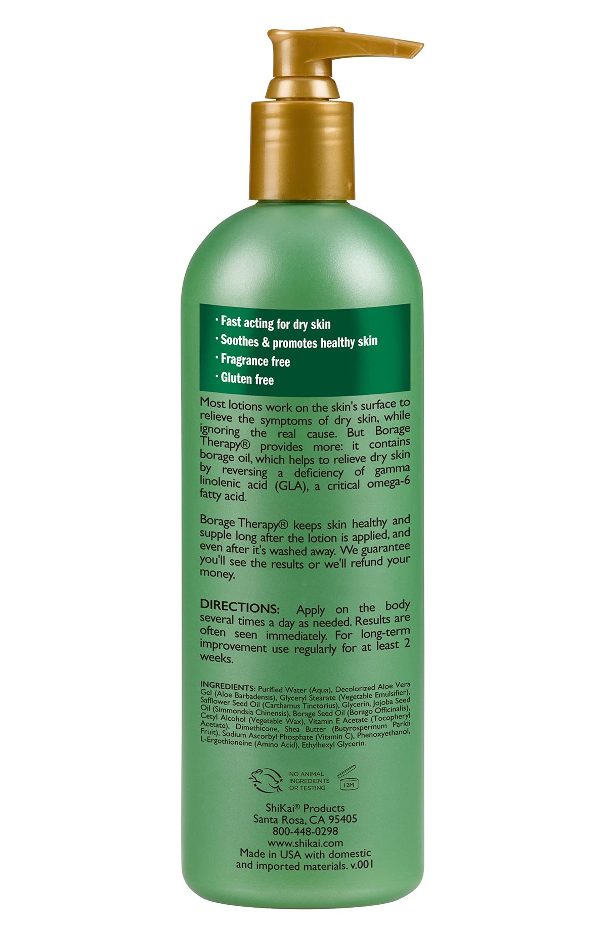 ShiKai bottle styled in bathroom setting suggesting daily post-shower hydration