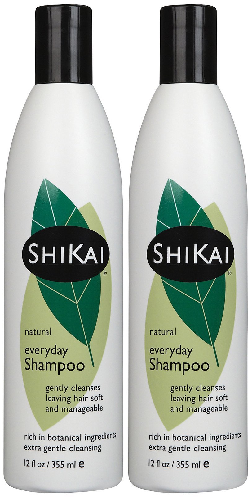 ShiKai front packaging showing two 12oz bottles and clear labeling for gentle cleansing