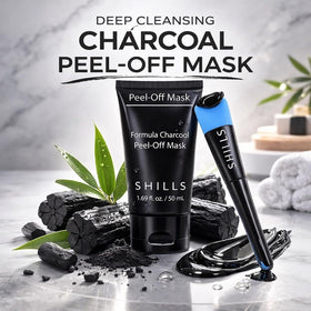 SHILLS brush set displayed with mask brush for precise application