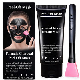 SHILLS front packaging showing jar and brush, clear product benefit