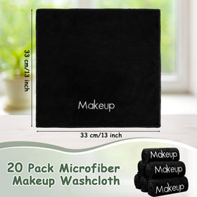 Shimeyao microfiber close-up showing dense fibers for gentle makeup removal