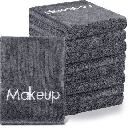 Shimeyao front view of 20-pack gray towels showing value and packaging