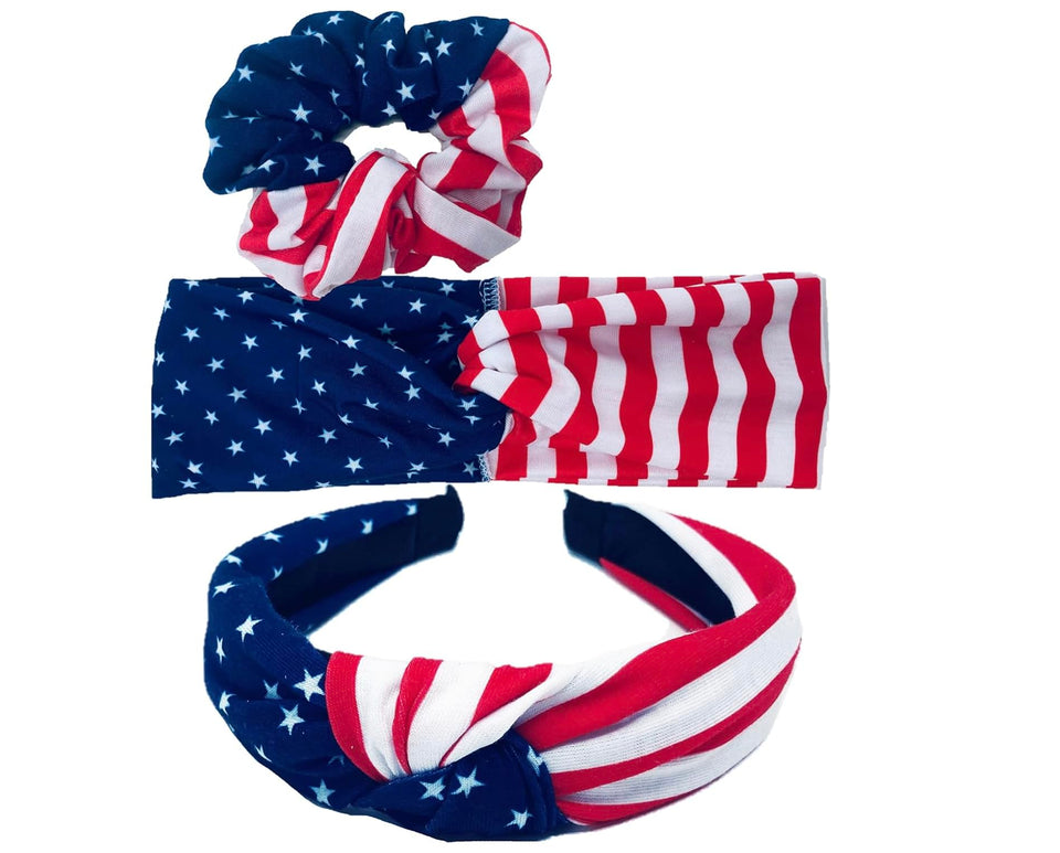 Shimmer Anna Shine front packaging showing the three-piece patriotic set and bold colors