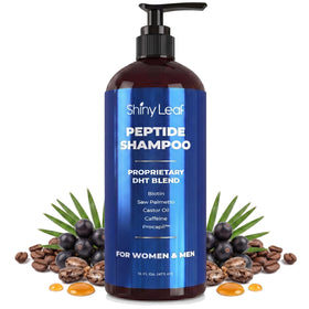 Shiny Leaf front packaging showing bottle and clear labeling benefiting daily use