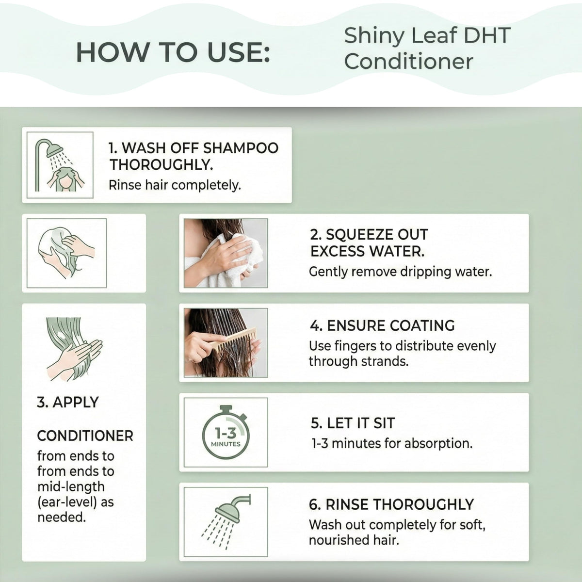 Shiny Leaf rosemary and saw palmetto ingredients promoting DHT support