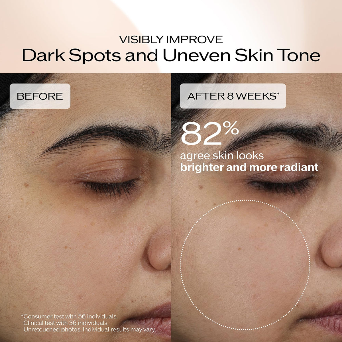Shiseido Benefiance cream applied on hand demonstrating lightweight spreadability benefit