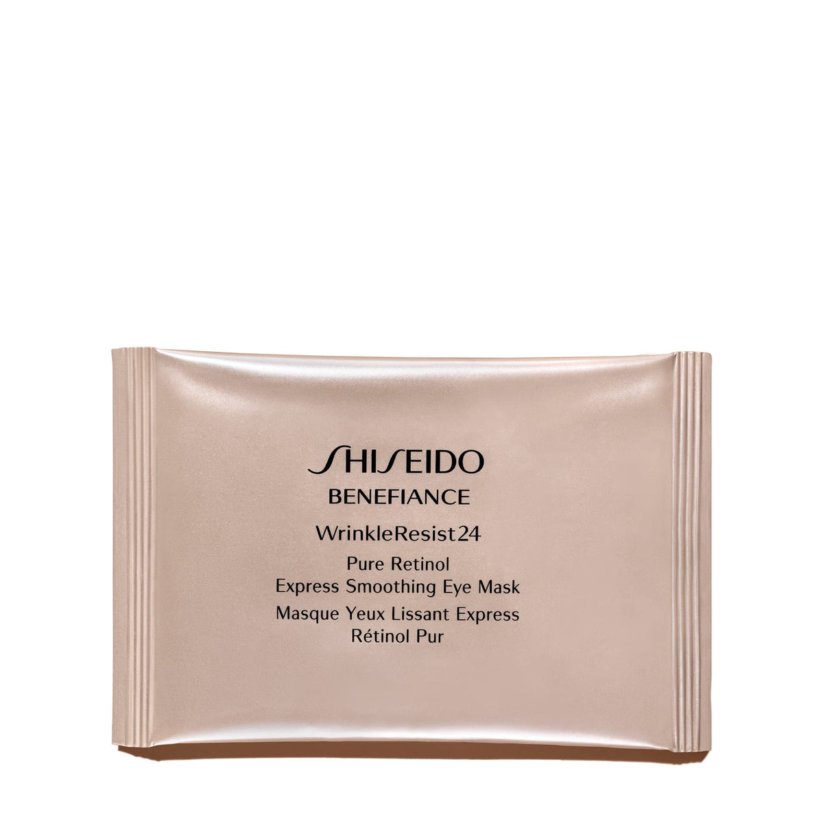 Shiseido Benefiance front packaging showing product and pairing benefit of convenience