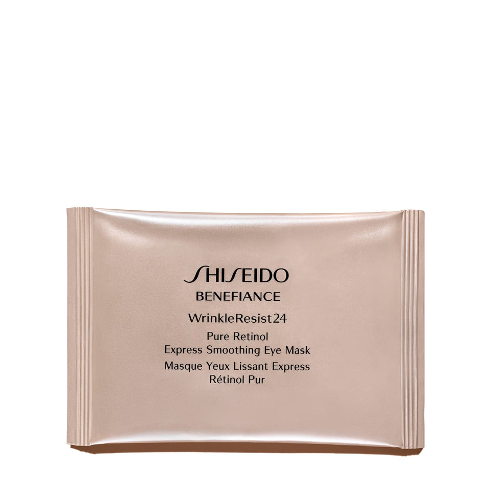 Shiseido Benefiance front packaging showing product and pairing benefit of convenience