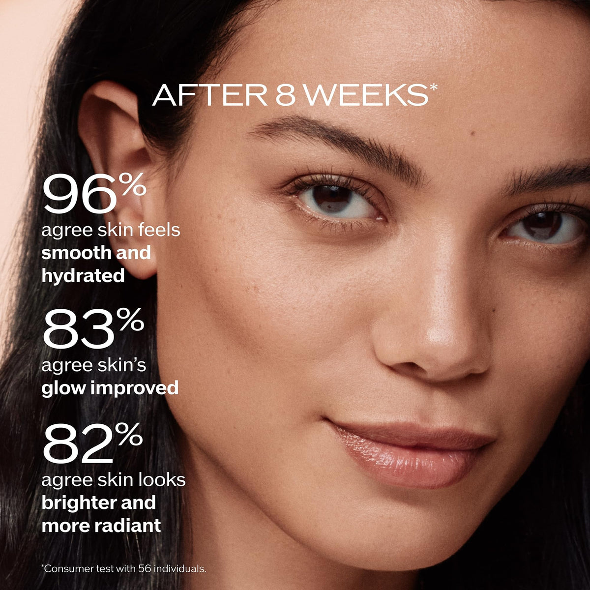 Shiseido Benefiance packaging label closeup showing ingredient names and usage benefit