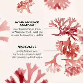 Shiseido Benefiance close-up of ingredients panel emphasizing ReNeura Technology+ benefit