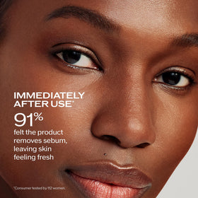 Shiseido pump and cap close-up highlighting dispensing control and hygienic design benefit