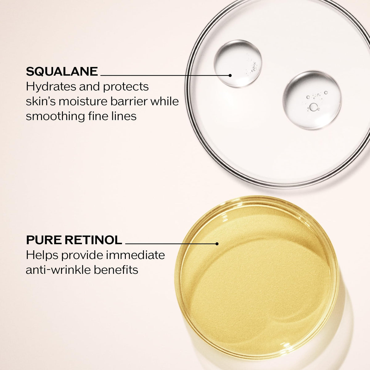 Shiseido eye mask applied on model showing immediate smoothing and hydrating benefit