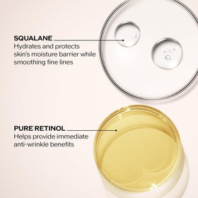 Shiseido eye mask applied on model showing immediate smoothing and hydrating benefit
