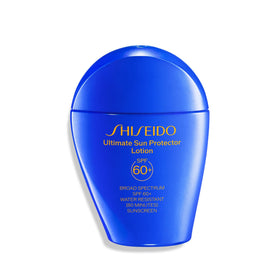 Shiseido front packaging showing SPF 60+ for clear protection